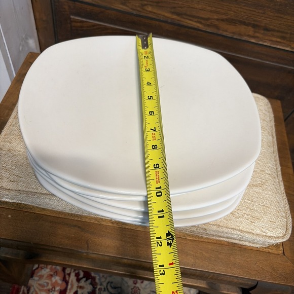 Restaurant Stoneware White Plates Platters BII 3 Set Of 6 - Picture 6 of 8